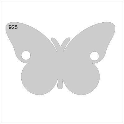 G2041 N - Link din argint 925 forma de fluture dimensiune 12x8mm 0.5mm