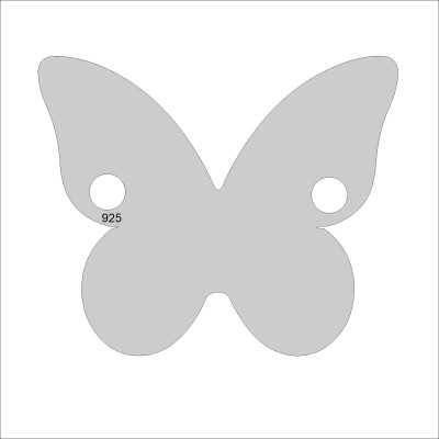 G0695 N - Link din argint 925 forma de fluture dimensiune 12x10mm 0.6mm