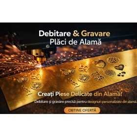 Decupare personalizata tabla de alama