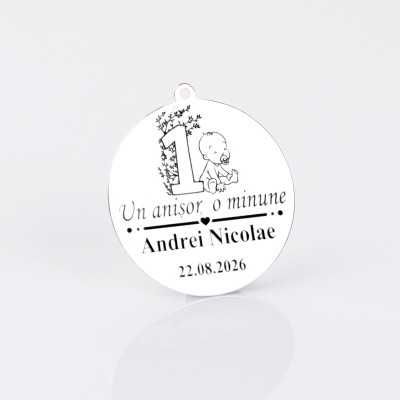 Pandant 22mm pentru mot - Un anisor, o minune