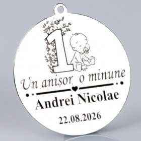 S176 - Pandant 22mm pentru mot - Un anisor, o minune - 1 buc