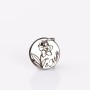 Banut gravat din inox - Martisor narcisa