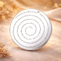 Pandant supradimensionat din argint de 30mm cu tatal nostru