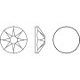 2668-SWAROVSKI ELEMENTS 2088 Crystal Dark Grey Unfoiled SS20-4.7mm