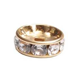 2703-Swarovski Elements 775010 Rondelle - 10x3.5mm - 1BUC 2702-Swarovski Elements 77504 Rondelle Rodiate - 5 x 2mm - 1BUC