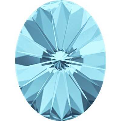 P2719-Swarovski Elements 4122 Aquamarine Foiled 14x10.5mm