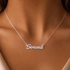 Lantisor Argint 925 cu Nume Personalizat - FAST001