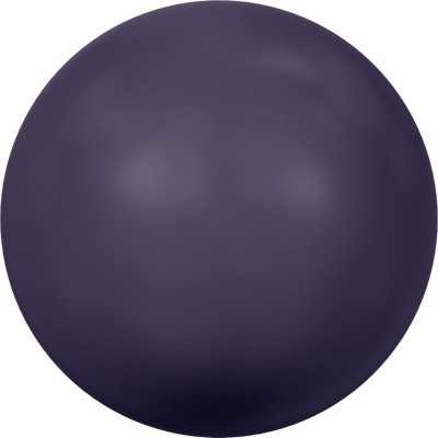 2728-Swarovski Elements 5817 Dark Purple Pearl 8mm 1 buc