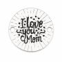 Bănuț argint I Love You Mom | Cadou mamă