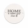Bănuț argint Home Is Where Your Mom Is | Cadou mamă