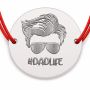 Brățară argint 925 cu bănuț Dadlife, șnur reglabil — cadou pentru tata B-E1421