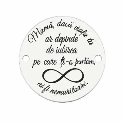 Bănuț argint 925 Mamă iubită