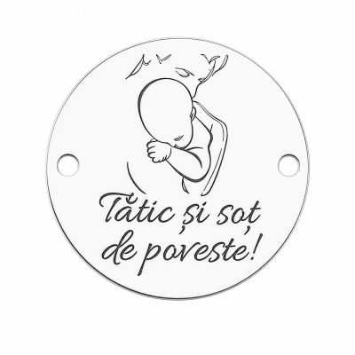 Bănuț argint 925 Tătic de poveste