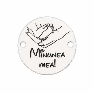 Bănuț argint Minunea mea | Cadou moț