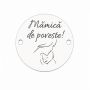 Bănuț argint gravat Mămică de Poveste - cadou