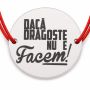 Brățară argint 925 cu mesaj despre dragoste, șnur reglabil — cadou B-E0831