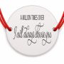 Brățară argint 925 cu mesajul I will always choose you, șnur reglabil — cadou B-E1821