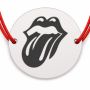 Brățară argint 925 cu bănuț Rolling Stones, șnur reglabil B-E1850