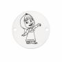 Medalion Masha din argint 925 16.5mm E1655-GS