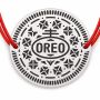 Brățară argint 925 cu motiv Oreo, șnur reglabil B-E0474