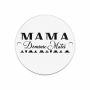 Bănuț argint 925 MAMA personalizat cu nume S141