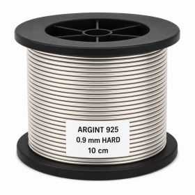 SR07 - Sarma de argint 0.9mm HARD WIRE 10 cm