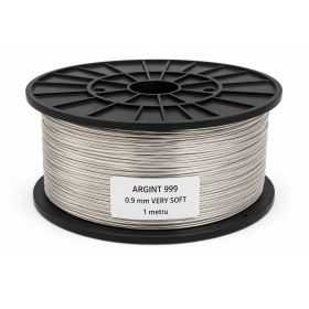 SR24 - Sarma de argint 999 grosime 0.9mm RR Very Soft 1 m
