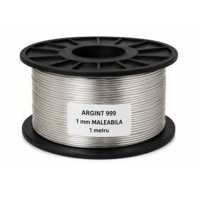 SR23 - Sarma de argint WR 999 grosime 1.00mm foarte maleabila 1 m