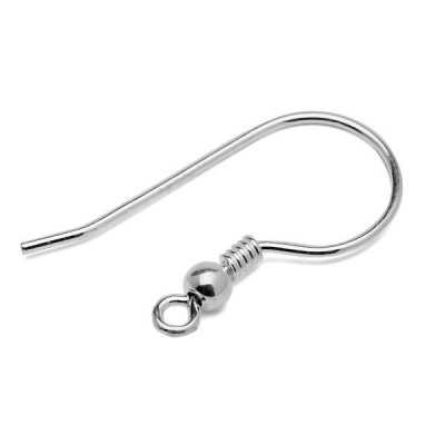 G0039-Tortita argint cu arc pentru cercei 24x12mm 1 buc