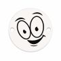 Pandantiv emoji vesel din argint 925, gravură laser 16.5mm E1044