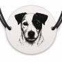 Brățară argint 925 · bănuț portret de Jack Russell Terrier