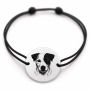 Brățară argint 925 · bănuț portret de Jack Russell Terrier