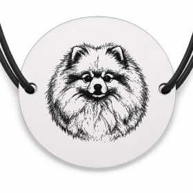 Brățară argint 925 · bănuț portret de Pomeranian