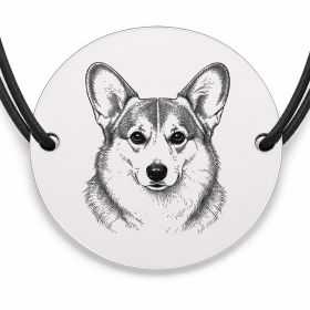 Brățară argint 925 · bănuț portret de Corgi