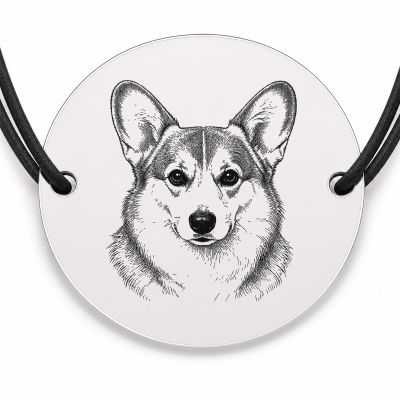 Brățară argint 925 · bănuț portret de Corgi