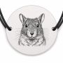Brățară argint 925 · bănuț portret de degu