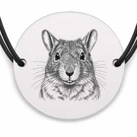 Brățară argint 925 · bănuț portret de degu
