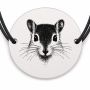Brățară argint 925 · bănuț portret de gerbil