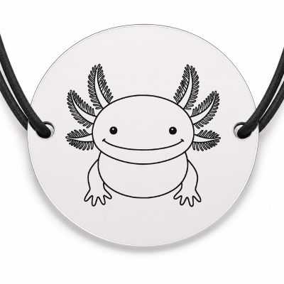 Brățară argint 925 · bănuț axolotl