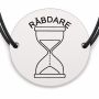 Brățară argint 925 · bănuț clepsidră cu mesajul „Răbdare"