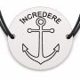 Brățară argint 925 · bănuț ancoră cu mesajul „Încredere"