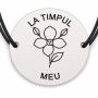 Brățară argint 925 · bănuț floare care se deschide, cu