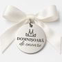 Bănuț Nuntă din Argint 925 „Domnișoară de onoare" – Bănuț cu Coroană pentru Domnișoara de Onoare 22 mm – N0009