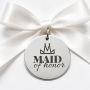 Bănuț Nuntă din Argint 925 „Maid of Honor" – Bănuț pentru Domnișoara Principală 22 mm – N0011