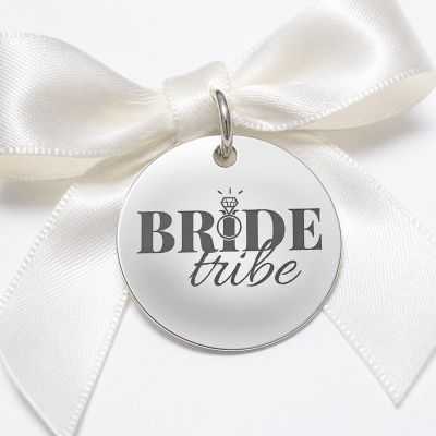Bănuț Nuntă din Argint 925 „Bride Tribe" – Bănuț pentru Grupul Miresei 22 mm – N0014