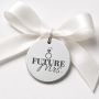 Bănuț Nuntă din Argint 925 „Future Mrs." – Bănuț pentru Logodnică 22 mm – N0015