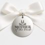 Bănuț Nuntă din Argint 925 „Mother of the Bride" – Bănuț pentru Mama Miresei 22 mm – N0018