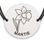 Brățară argint 925 · bănuț narcisa martie