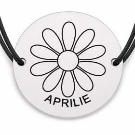 Brățară argint 925 · bănuț margareta aprilie