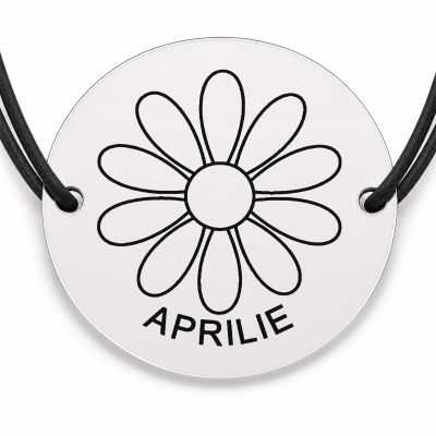 Brățară argint 925 · bănuț margareta aprilie